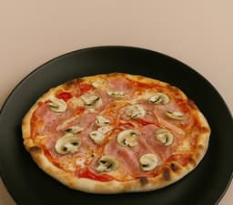 Pizza Prosciutto e Funghi