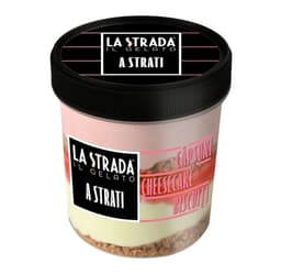 Înghețată de vanilie cu vișine