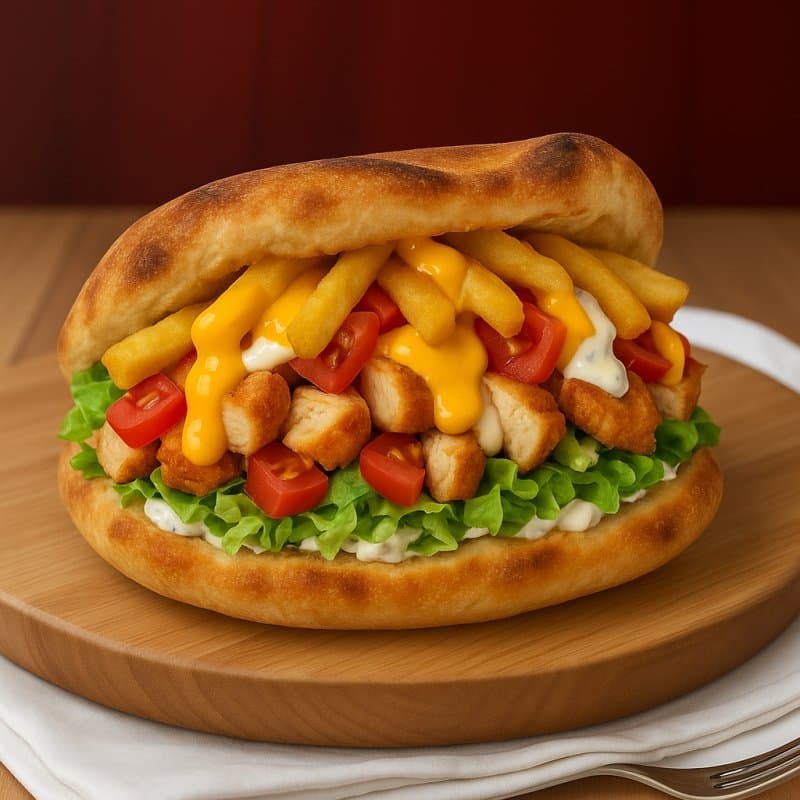 MonDen cu piept de pui la grill