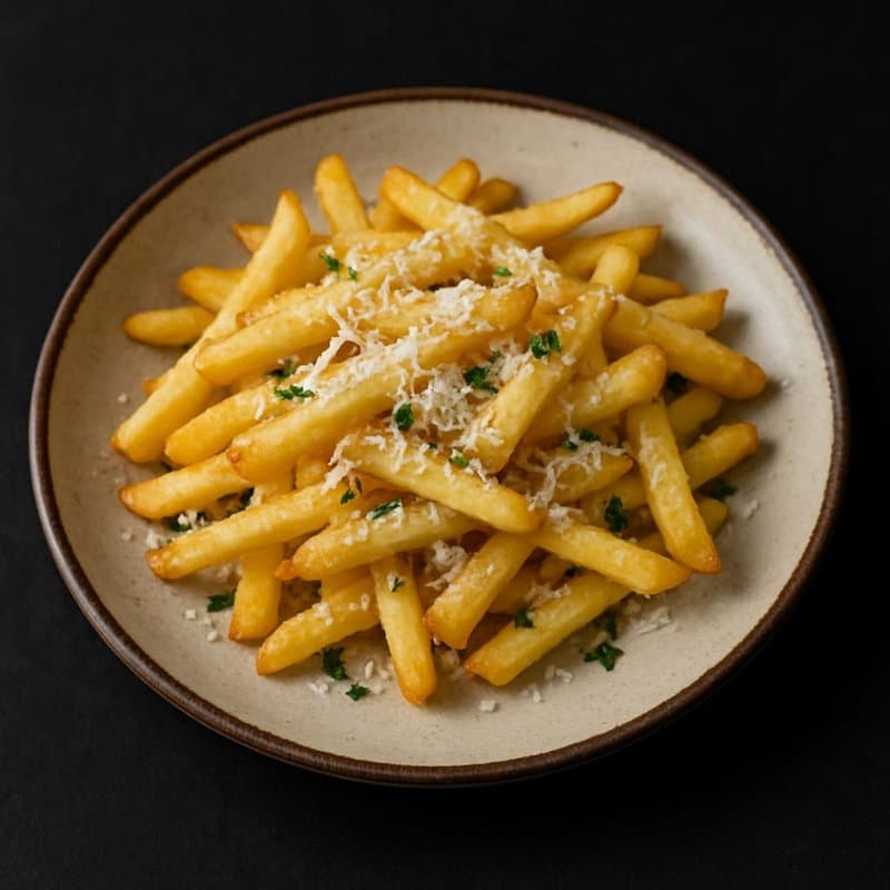 Cartofi prăjiți cu parmezan